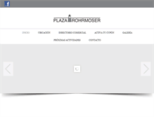 Tablet Screenshot of ccplazarohrmoser.com